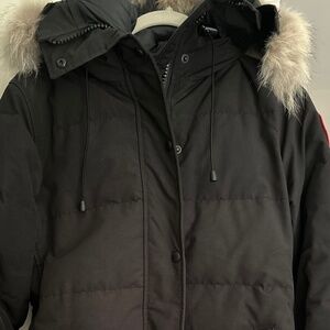Authentic Canada Goose Shelburne Parka! With fur attached to hood